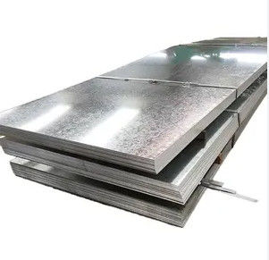 صفحه تخت گالوانیزه 1 میلی متری 1.2 میلی متری 1.5 میلی متری فولاد گالوانیزه 600 گرمی / متر مربعی